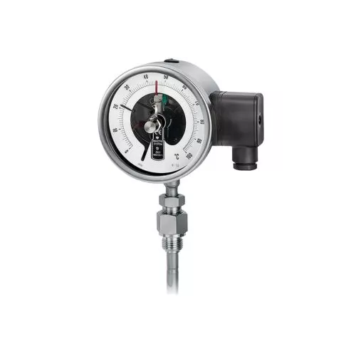 2/Z104-1 0-140°С Ø160mm 300/20mm M27x2R 60V 30W Reglerwerk термометр электроконтактный фото 1