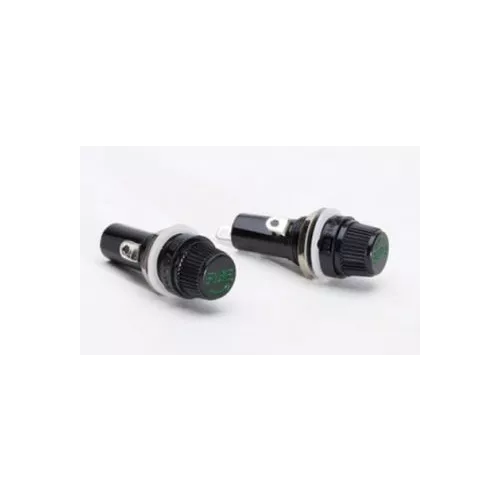 BH001-A Ø6,3x32mm держатель предохранителя стационарный фото 1
