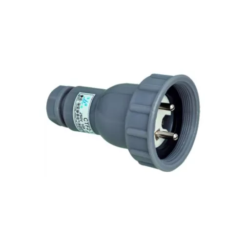 CTF2-2 2P+E 10A 250V IP56 вилка судовая фото 1