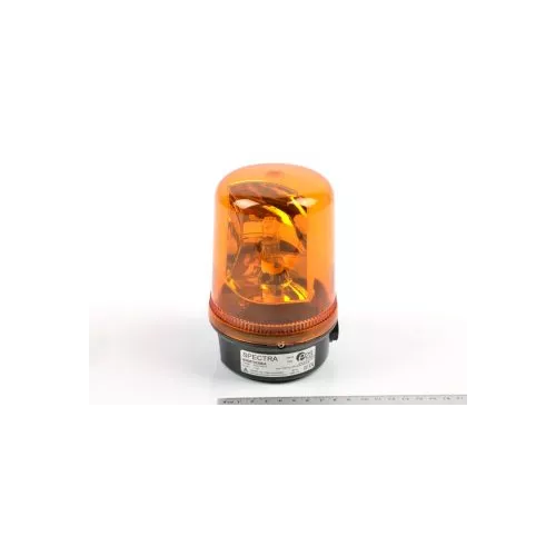 B300RTH 20-25W 230VAC IP65 (оранжевый) светильник галогенный проблесковый фото 1