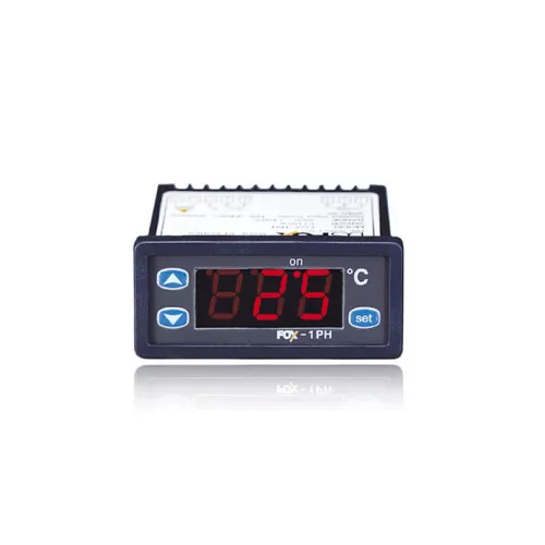 FOX-1PH -50+400°С Pt100 100-240VAC 1NO+1NC Conotec контроллер (SU-105) (35x72mm) фото 1