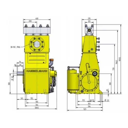 Установка Hammelmann HDP 163, 815 бар ( фото 2