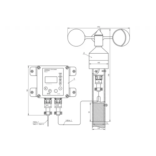 Анемометр АСЦ-3 фото 3