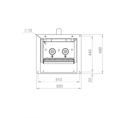 Пеллетная горелка AIR Pellet Ceramic 200 кВт фото 3