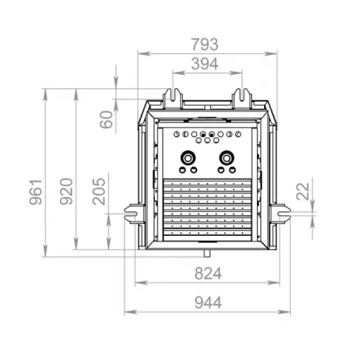 Пеллетная горелка AIR Pellet Ceramic 750 кВт фото 3