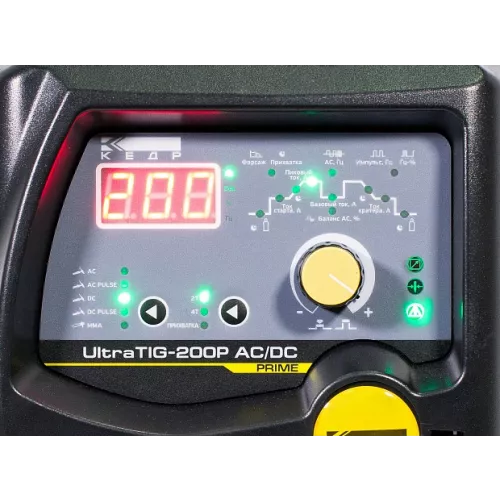 Установка аргонодуговой сварки КЕДР UltraTIG-200P AC/DC (220В, 10-200А) (с возможностью подключения педали) фото 2