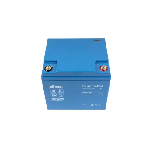 Аккумулятор литий-железо-фосфатный герметизированный Skat i-Battery 12-40 LiFePO4 фото 2