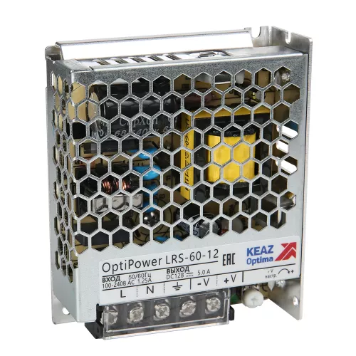 Блок питания панельный OptiPower LRS 35-12 3A фото 1