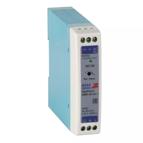 Блок питания OptiPower MDR-20-24-1 фото 1