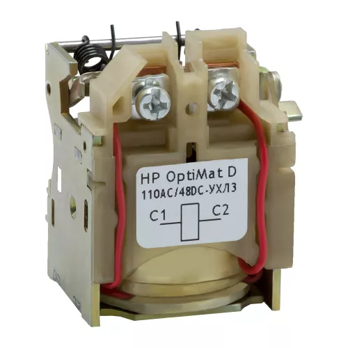Расцепитель независимый OptiMat D100, D160, D250, D400, D630-48DC/110AC-УХЛ3 фото 1